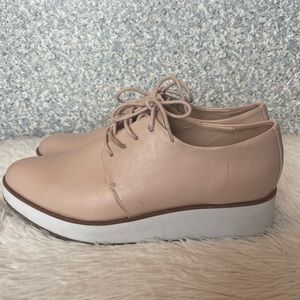 ALDO Beige/ Pale Pink Platform Shoes Size 9